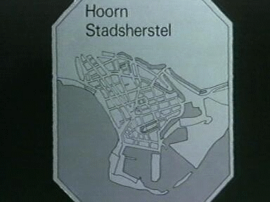 1986 Hoorn: Stichting Stadsherstel - Dirk Breebaart 10 jaar voorzitter 