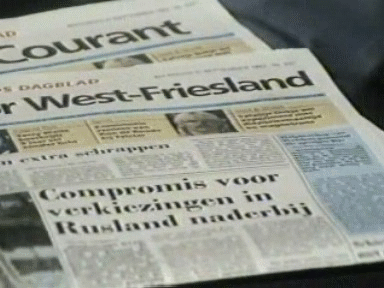 1993 Alkmaar: Noordhollands Dagblad wordt ochtendkrant