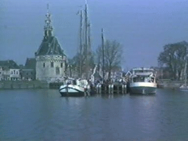1987 Hoorn: Bruine vloot Vlootschouw zeilvaart - open dag 