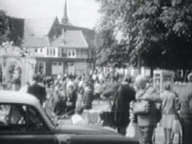 1964 Hoorn: Oudhollandse markt | Kermis.