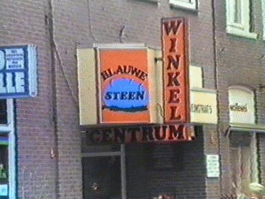 1985 Hoorn: Winkelcentrum de Blauwe Steen plannen voor nieuwbouw