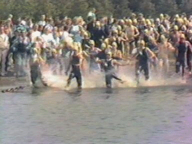 1987 Zomerjournaal: Spierdijk - Kwart-triathlon