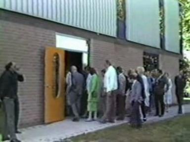1986 Hoorn: Rode Kruis - opening gebouw 